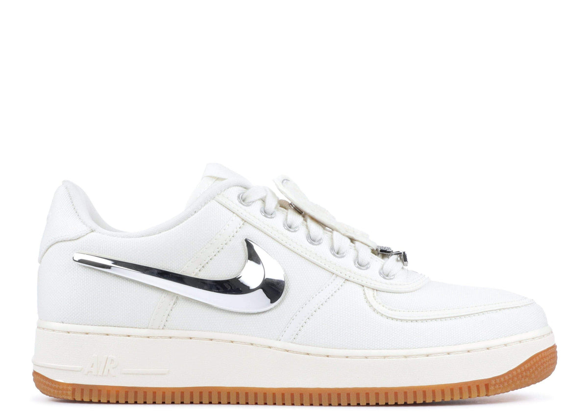 Nike Travis Scott x Air Force 1 ‘Sail’ Revered Footwear